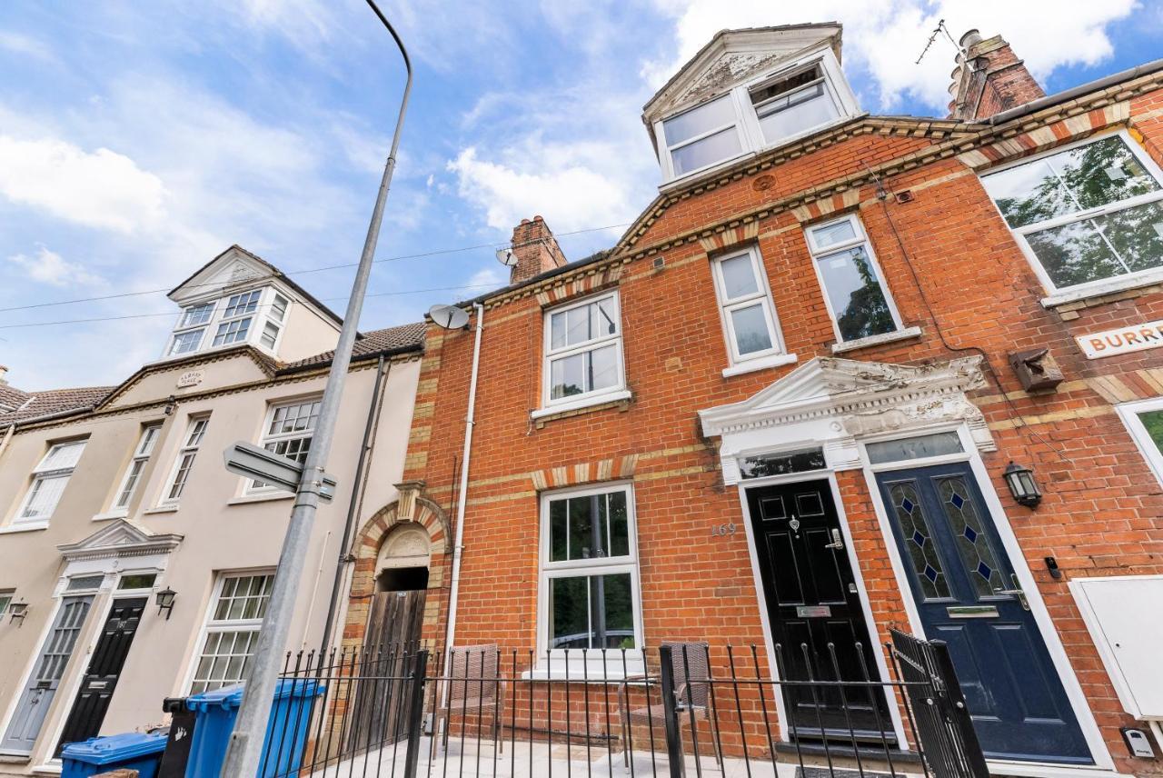 Rooms In City Centre House With Kitchen, Lounge, Garden イプスウィッチ エクステリア 写真